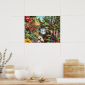 Alan Giana "Secret Garden" Poster (Keuken)