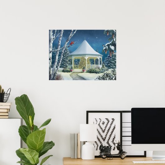 Alan Giana "Shining Brightly" Poster (Thuiskantoor)