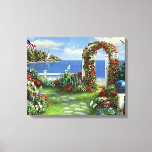 Alan Giana "Silent Wings of Freedom" Canvas Print (Voorkant)