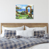 Alan Giana "Silent Wings of Freedom" Canvas Print (Insitu (Slaapkamer))