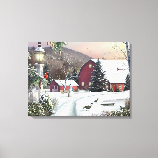 Alan Giana "still Light of Dawn" Canvas Print (Voorkant)