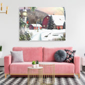 Alan Giana "still Light of Dawn" Canvas Print (Insitu (Woonkamer))