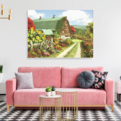 Alan Giana "Stilte van de vallei" Canvas Print (Insitu (Woonkamer))