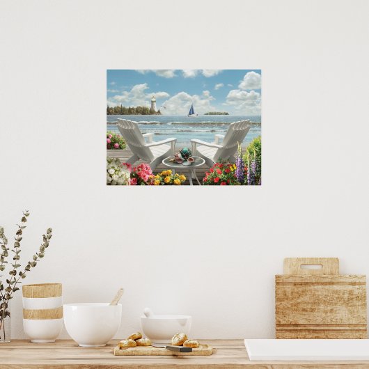 Alan Giana "Summer Escape" Poster (Keuken)