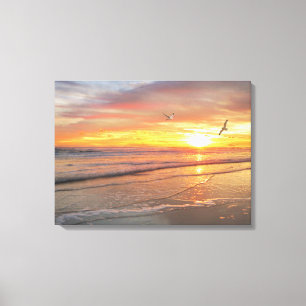 Alan Giana "Sunrise Shore" Canvas Print