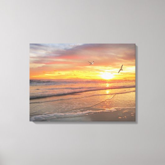 Alan Giana "Sunrise Shore" Canvas Print (Voorkant)