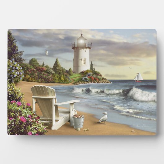 Alan Giana "The Perfect Place" Easel Plaque Fotoplaat (voorkant)