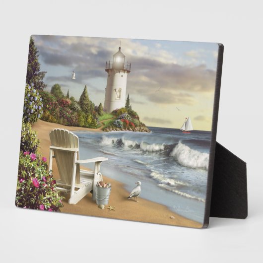 Alan Giana "The Perfect Place" Easel Plaque Fotoplaat (Zijkant)