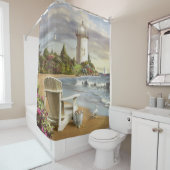 Alan Giana "The Perfect Place" Shower Curtain Douchegordijn (In situ)