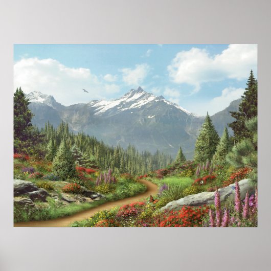 Alan Giana "To the Mountain"-Poster Poster (Voorkant)