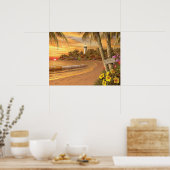 Alan Giana "Tropical Love" Poster (Keuken)