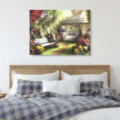 Alan Giana "Tuin van Licht" Vinyl Fotobehang Canvas Afdruk (Insitu (Slaapkamer))