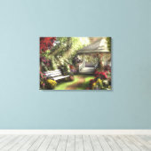 Alan Giana "Tuin van Licht" Vinyl Fotobehang Canvas Afdruk (Insitu (Houten vloer))