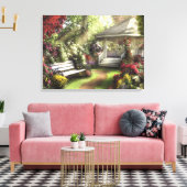 Alan Giana "Tuin van Licht" Vinyl Fotobehang Canvas Afdruk (Insitu (Woonkamer))