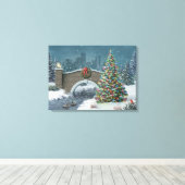 Alan Giana "Vrede voor een moment" Canvas Print (Insitu (Houten vloer))