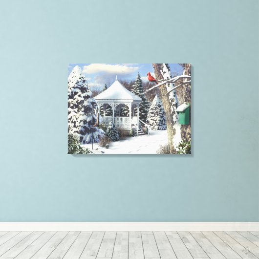 Alan Giana "Wings of Hope" Canvas Print (Insitu (Houten vloer))