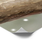 Alan Giana "Winter Chickadee" Poster (Hoek)