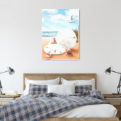 Alan Giana "Zand Dollars" Canvas Print (Insitu (Slaapkamer))