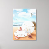 Alan Giana "Zand Dollars" Canvas Print (Voorkant)