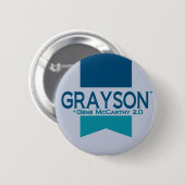 Alan Grayson voor President 2012 Ronde Button 5,7 Cm (Voorkant /achterkant)