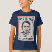 Alan Grayson zal niet ophouden! T-shirt (Voorkant)