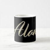 Alan Name whitegold Tasse Teetasse Kaffeetasse Koffiemok (Center)