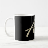 Alan Name whitegold Tasse Teetasse Kaffeetasse Koffiemok (Links)