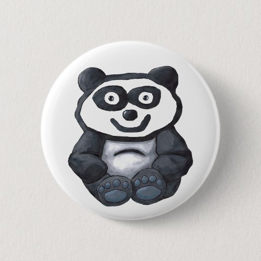 Alan Panda Ronde Button 5,7 Cm (Voorkant)