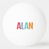 Alan Pingpongbal (Voorkant)