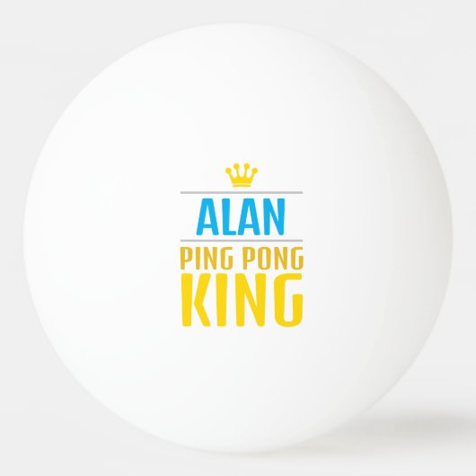 Alan Pingpongbal (Voorkant)