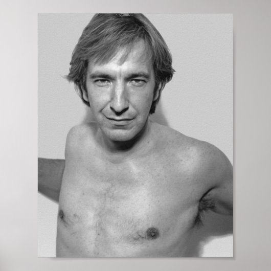 Alan Rickman Poster (Voorkant)