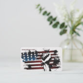 Alan;s Biz Card Visitekaartje (Staand voorkant)