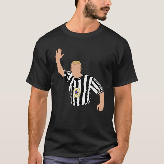 Alan Shearer Newcastle Iconic Celebration Classic T-shirt (Voorkant)