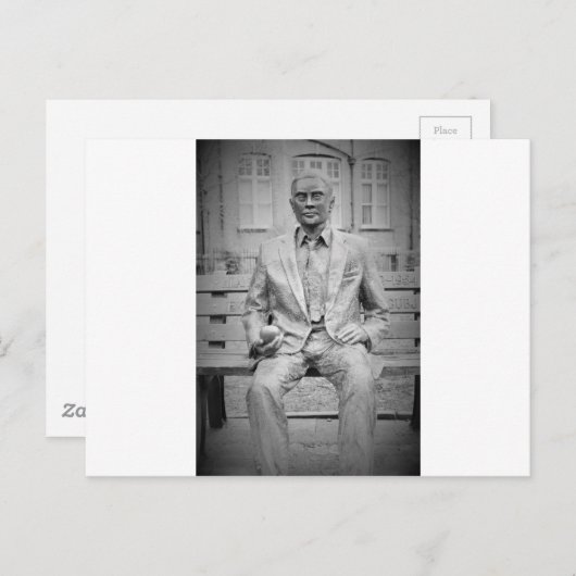 Alan Turing, OBE. De vader van modern computergebr Briefkaart (Voorkant / Achterkant)