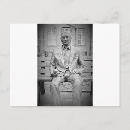 Alan Turing, OBE. De vader van modern computergebr Briefkaart (Voorkant)