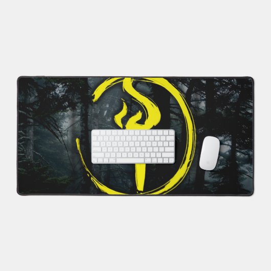 Alan Wake Torch Logo Desk Mat (Keyboard & Muis)