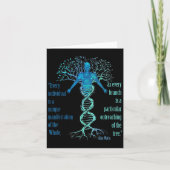 Alan Watts citeert de boom van het leven Kaart (Voorkant)