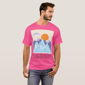 Alan Watts citeert je als het universum T-shirt (Voorkant volledig)
