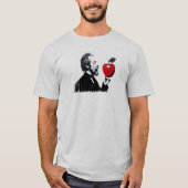 Alan Watts - Een appelboom appels T-shirt (Voorkant)