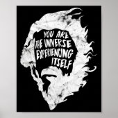 Alan Watts jij bent de alleenspreker. Poster (Voorkant)