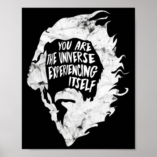 Alan Watts jij bent de alleenspreker. Poster (Voorkant)