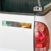alan watts quote bumpersticker (Op Truck)