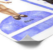 Alana en Jade Paper Doll Set - Afspelen of weergev Poster (Hoek)