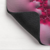 ALANA ~ Roze en Witte Muismat (Hoek)