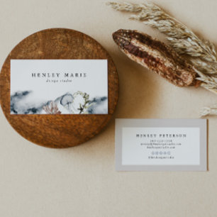 ALANA Tropical Beach Ocean Jelly Fish Waterverf Visitekaartje