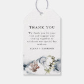 ALANA Tropical Ocean Coral Jelly Fish Beach Favor Cadeaulabel (Voorkant)