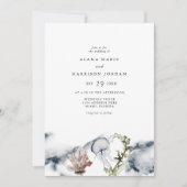 ALANA Tropical Ocean Coral Jelly Fish Beach Foto Kaart (Voorkant)