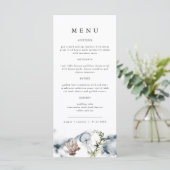 ALANA Tropical Ocean Coral Jelly Fish Beach Menu (Staand voorkant)