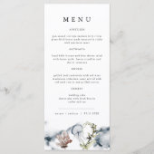 ALANA Tropical Ocean Coral Jelly Fish Beach Menu (Voorkant)