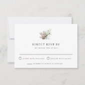 ALANA Tropical Ocean Coral Jelly Fish Beach RSVP Kaart (Voorkant)